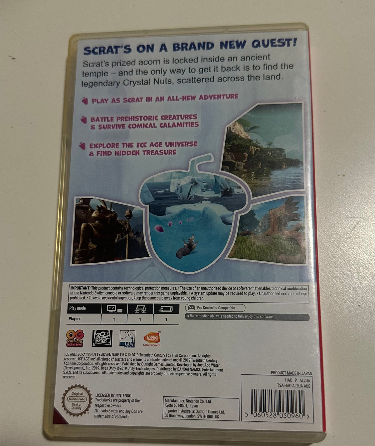 Ice Age: Scrats Nutty Adventure Nintendo Switch