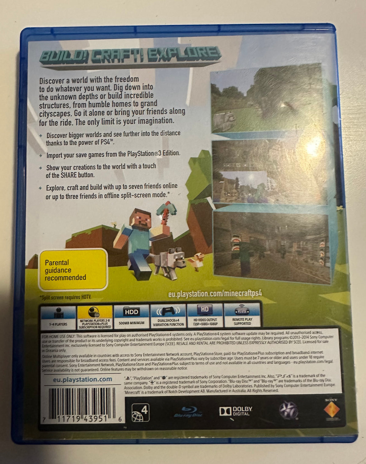 Minecraft PlayStation 4