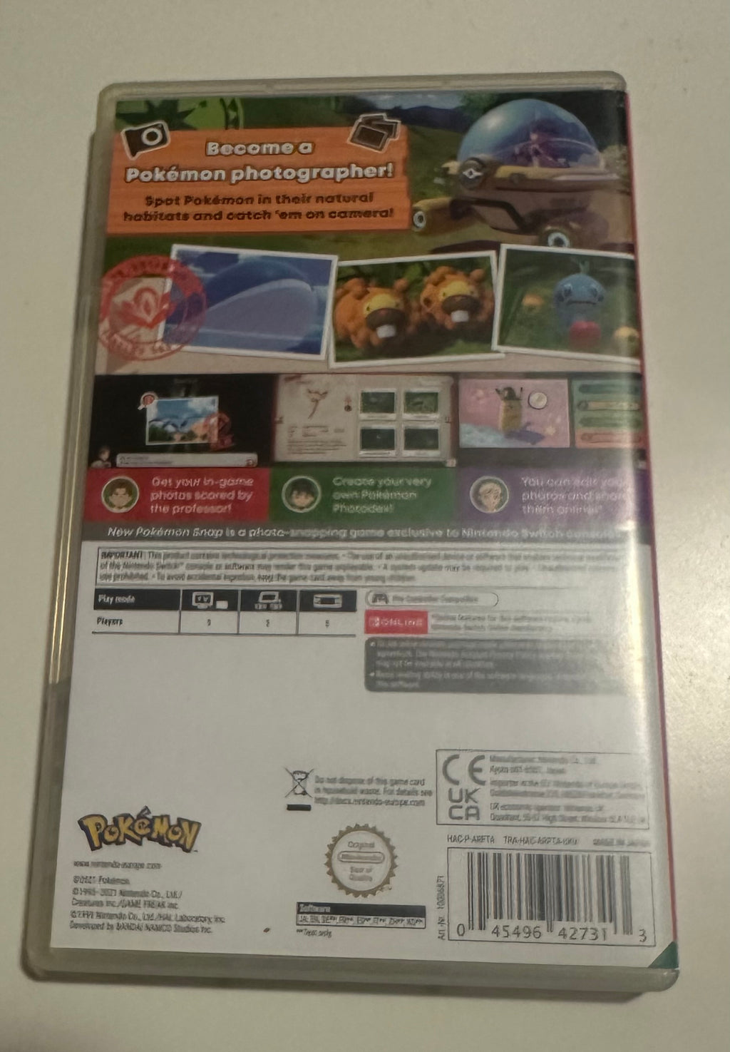 New Pokemon Snap Nintendo Switch