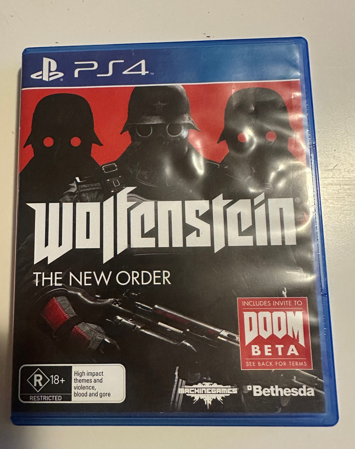 Wolfenstein The New Order PlayStation 4